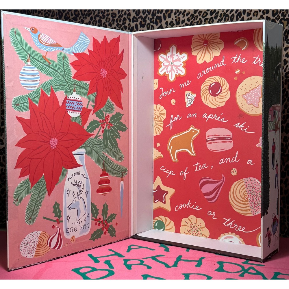 Anthropologie 24 Days of Beauty Advent Calendar Empty Box Holiday Storefront - Picture 2 of 5